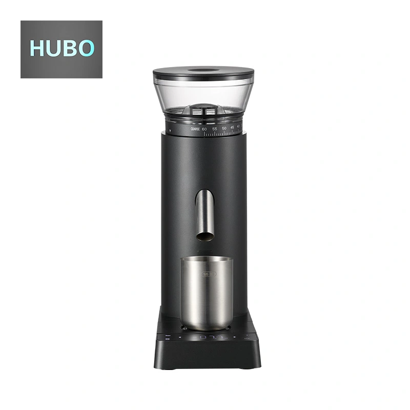 Automatic weighing coffee grinder
